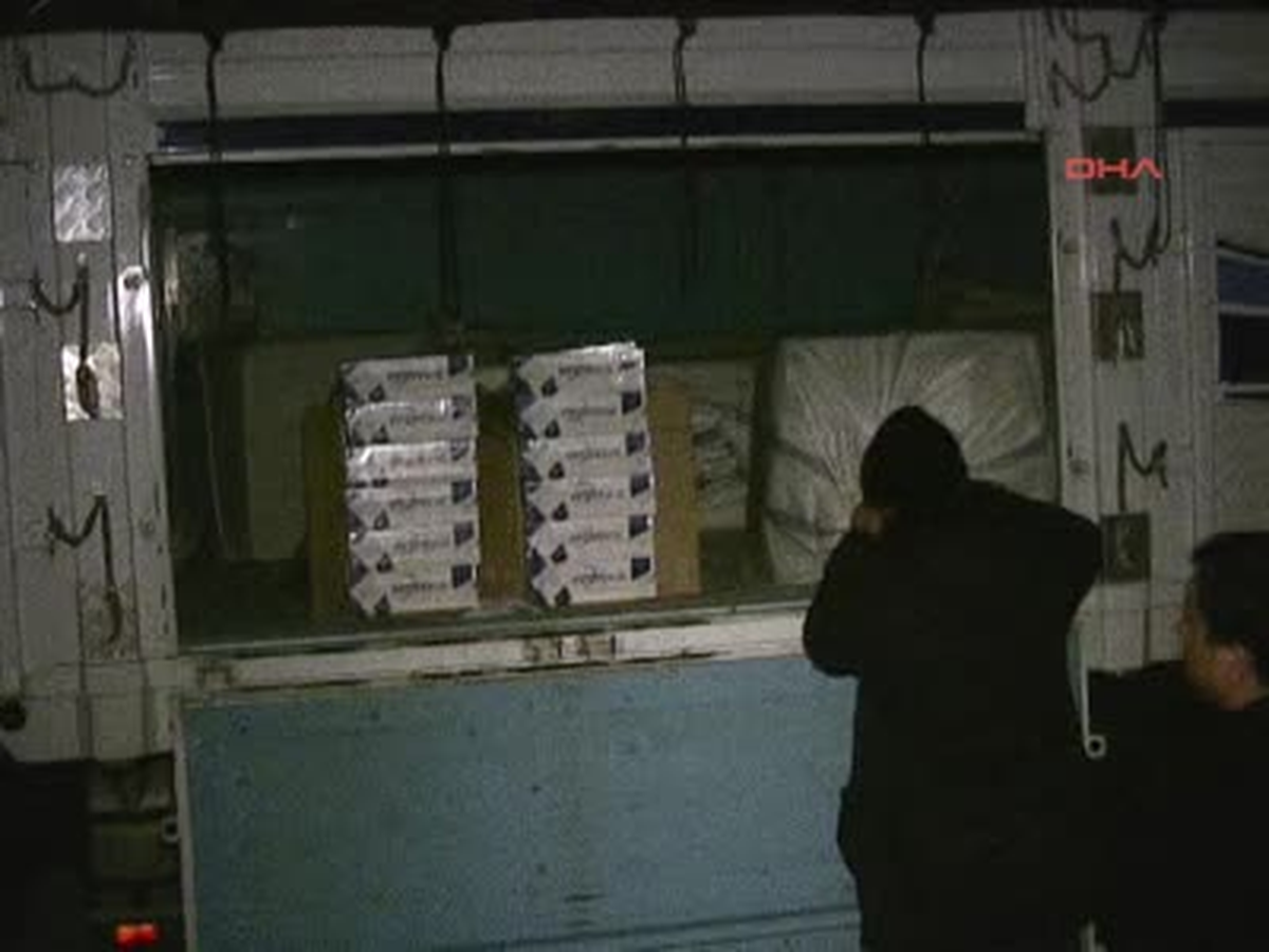 Aynı Kamyonla İkinci Kez Kaçak Sigara Götürürken Yakalandı