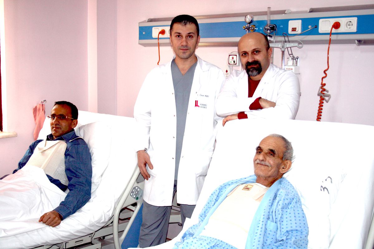 Baba Oğul Beş Gün Arayla By-Pass Oldu