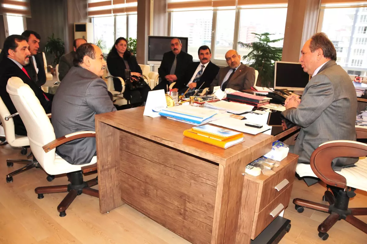 Başkan Burma, Pir Sultan Yönetimini Ağırladı