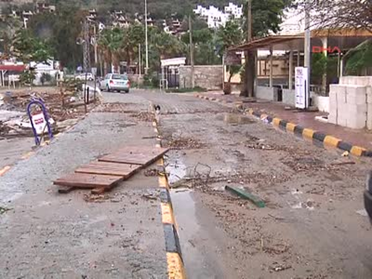 Bodrum'da Fırtına Bu Kez Kuzeyden Geldi