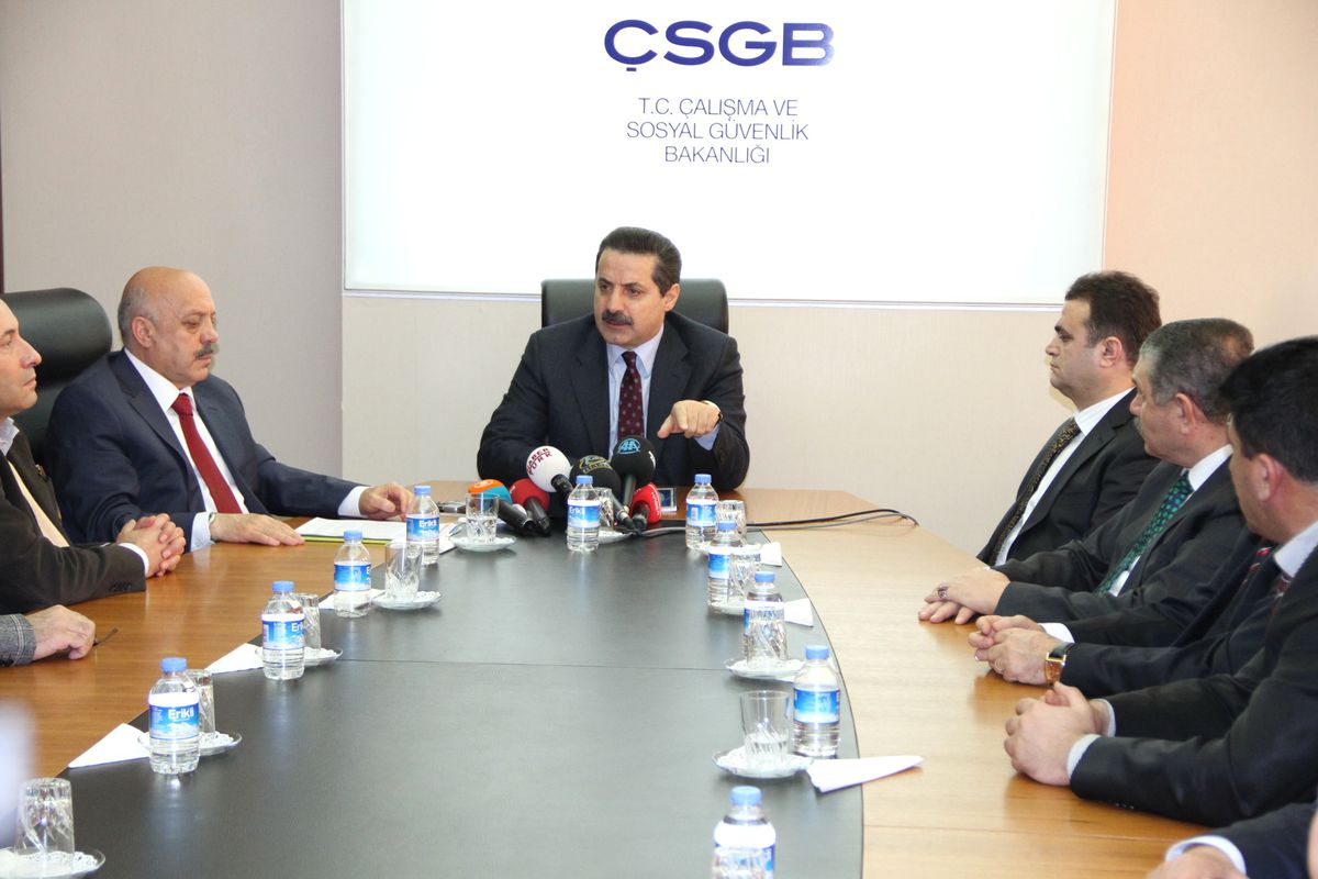Çalışma ve Sosyal Güvenlik Bakanı Faruk Çelik Açıklaması