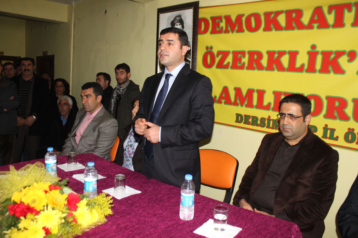 Demirtaş'tan Dersim Özrü