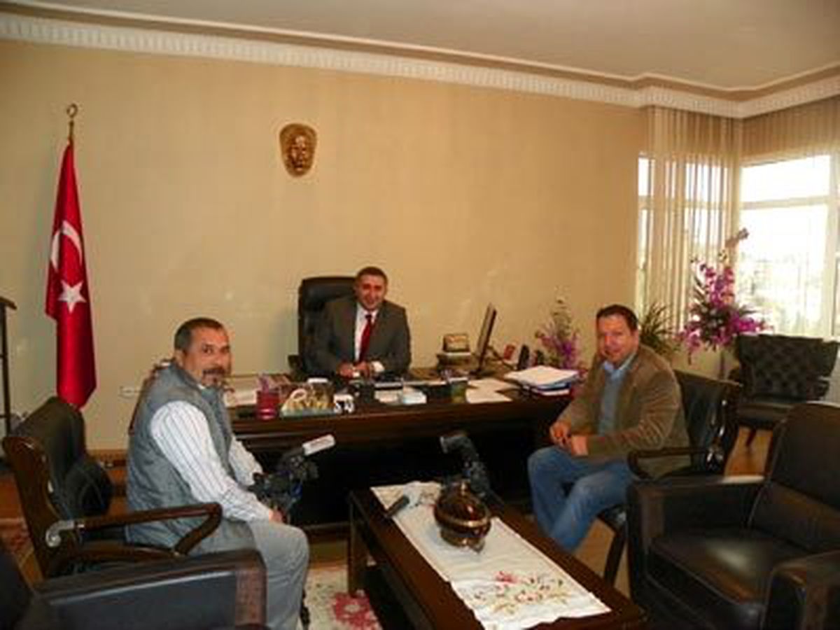 DHA ve TRT\'den Ziyaret