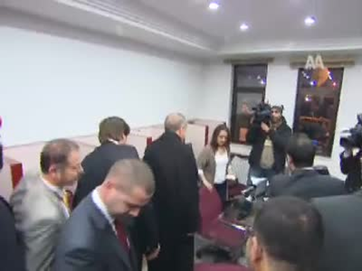 Erdoğan Muhabirleri Ziyaret Etti