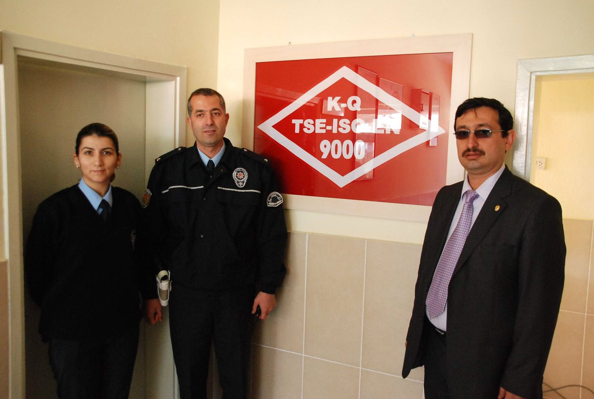 Gazipaşa Emniyetine Kalite Belgesi