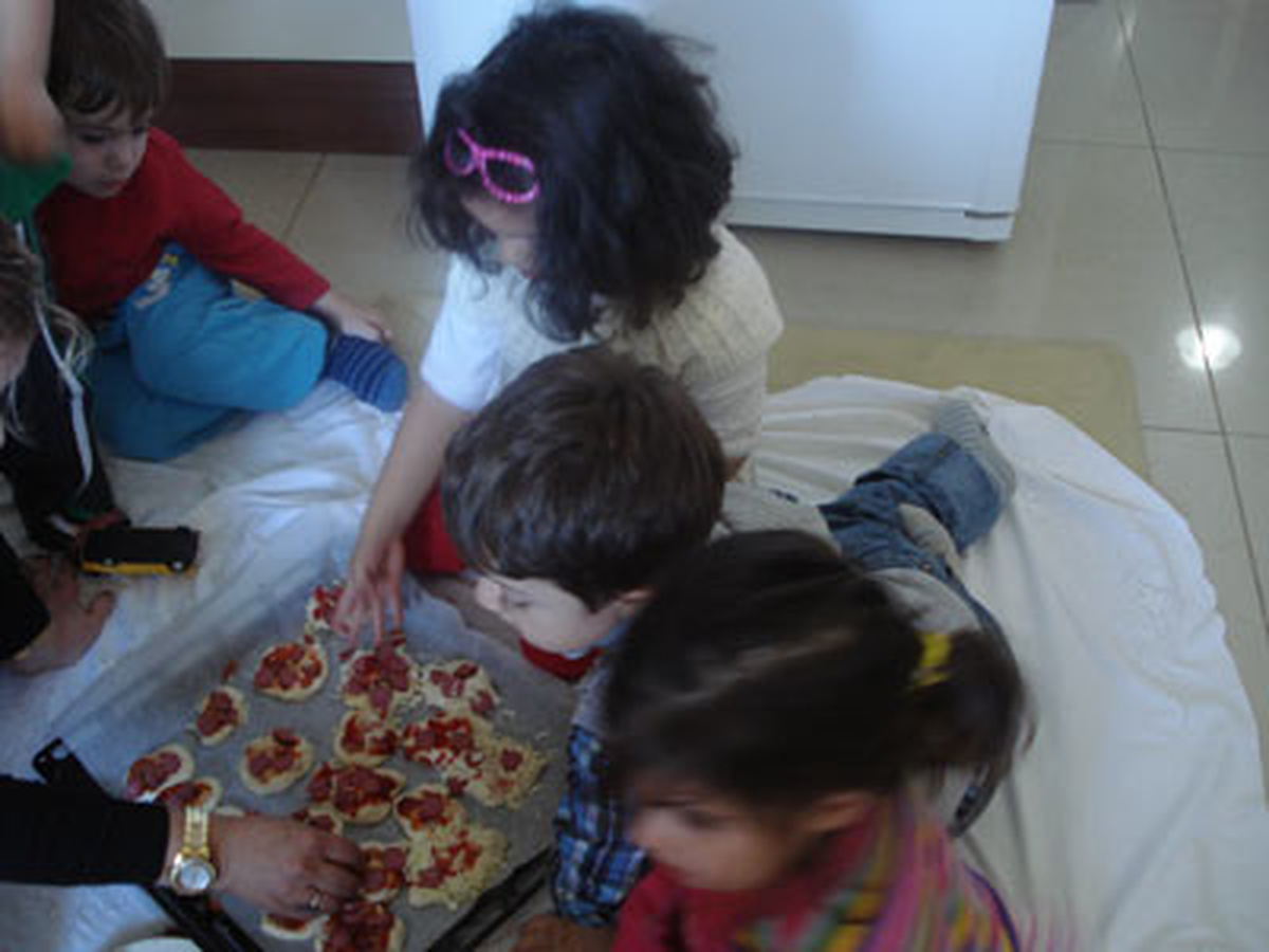 GKV\'nin Minik Pizzacıları İş Başında