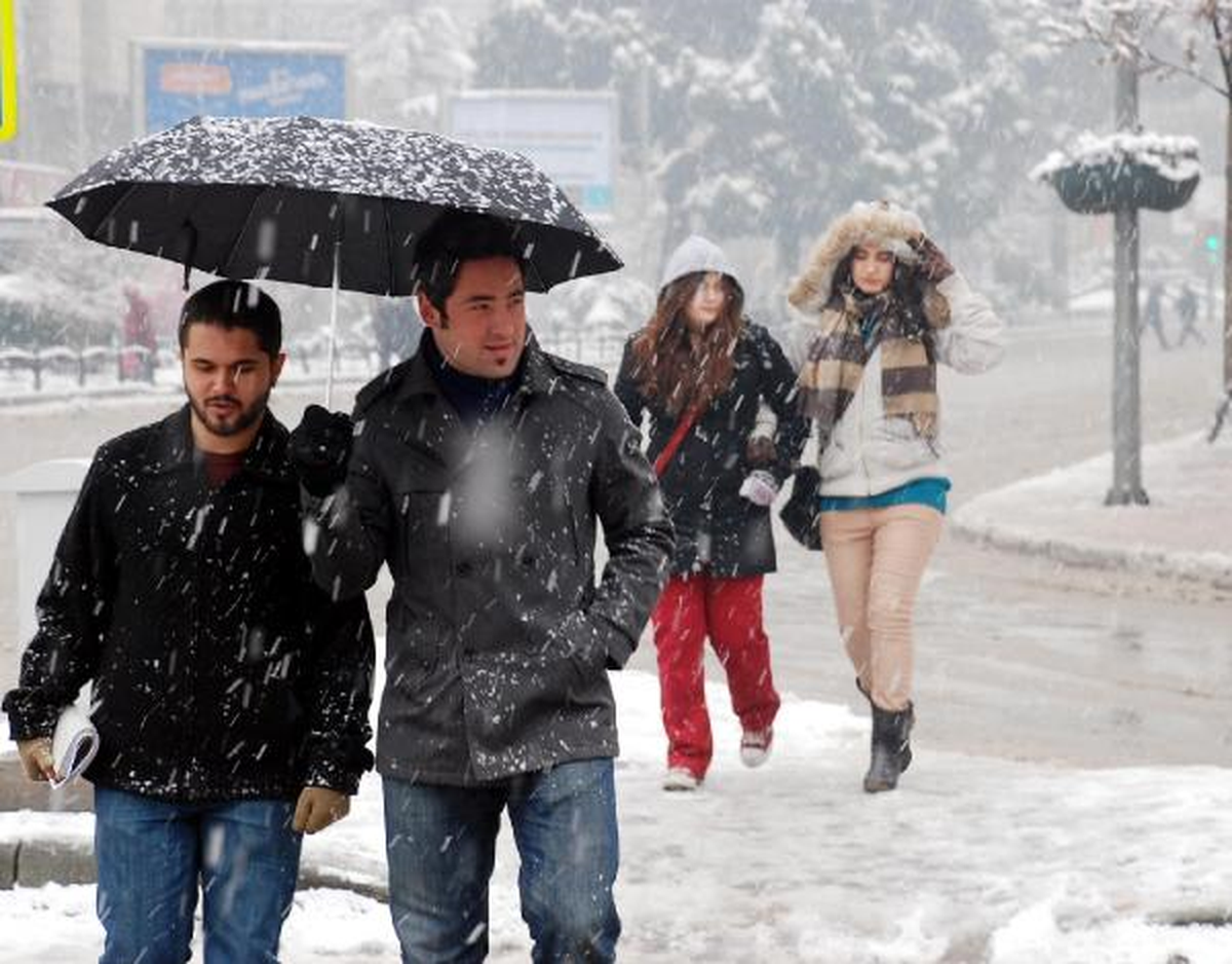 Isparta\'da Kar Yağışı