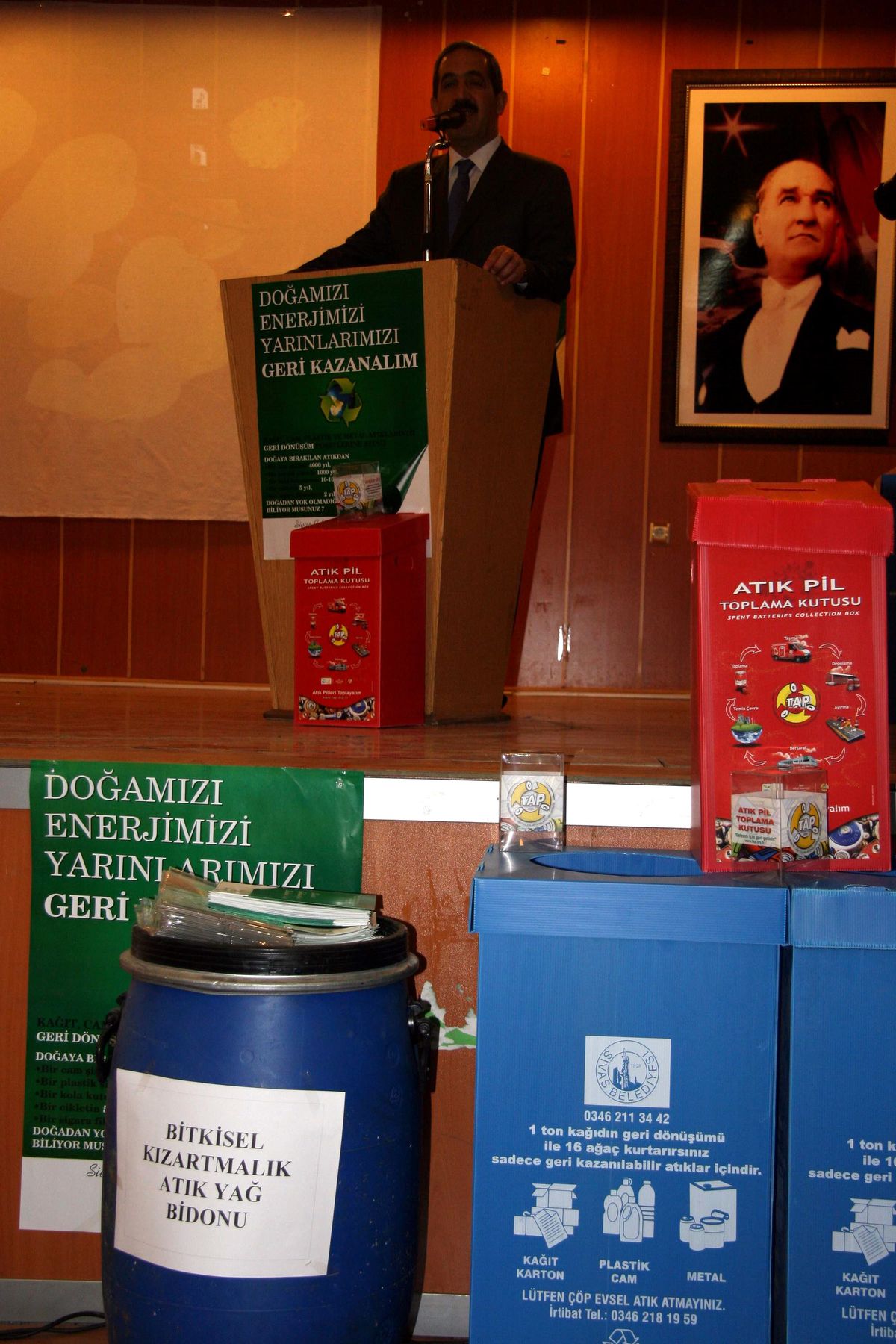 Kız Meslek Lisesi\'nde Geri Dönüşüm Projesi Anlatıldı