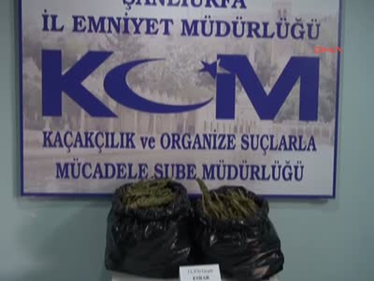 Şanlıurfa\'da Esrar ve Sigara Operasyonu