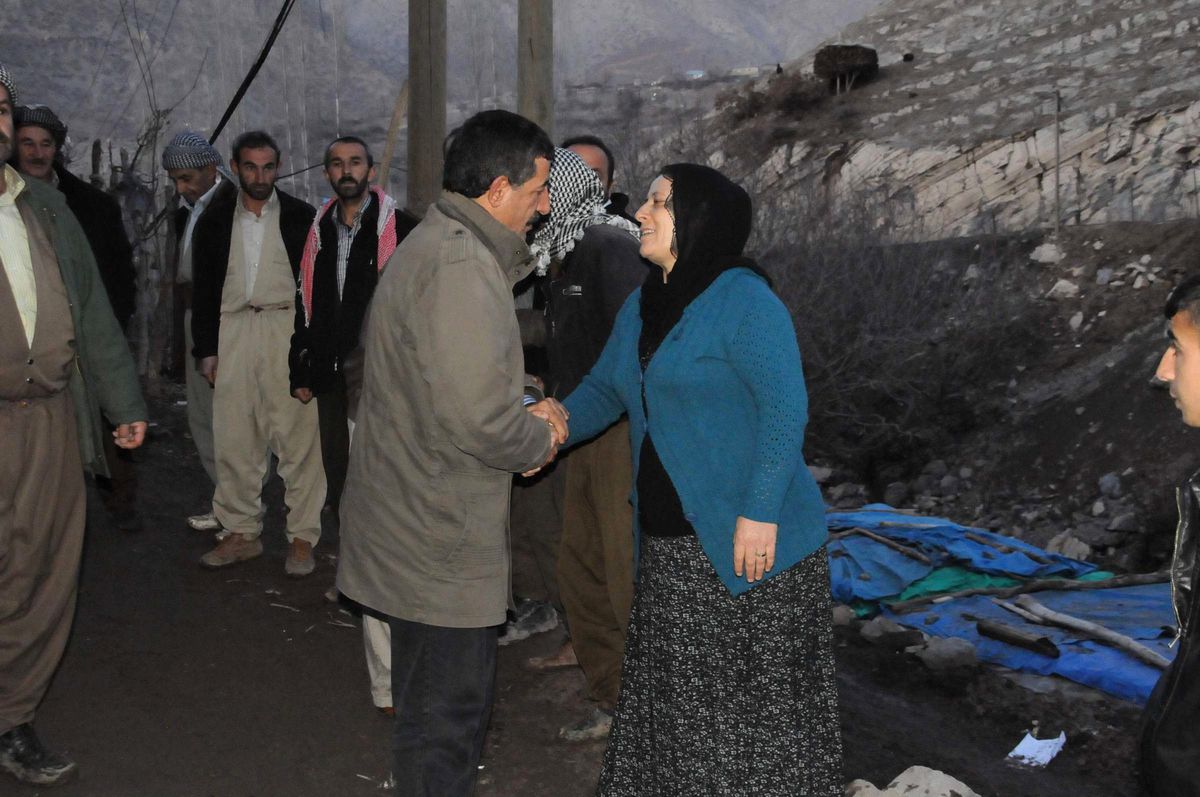 Yönetmen ve Oyuncu Gani Rüzgar Şavata Uludere'de