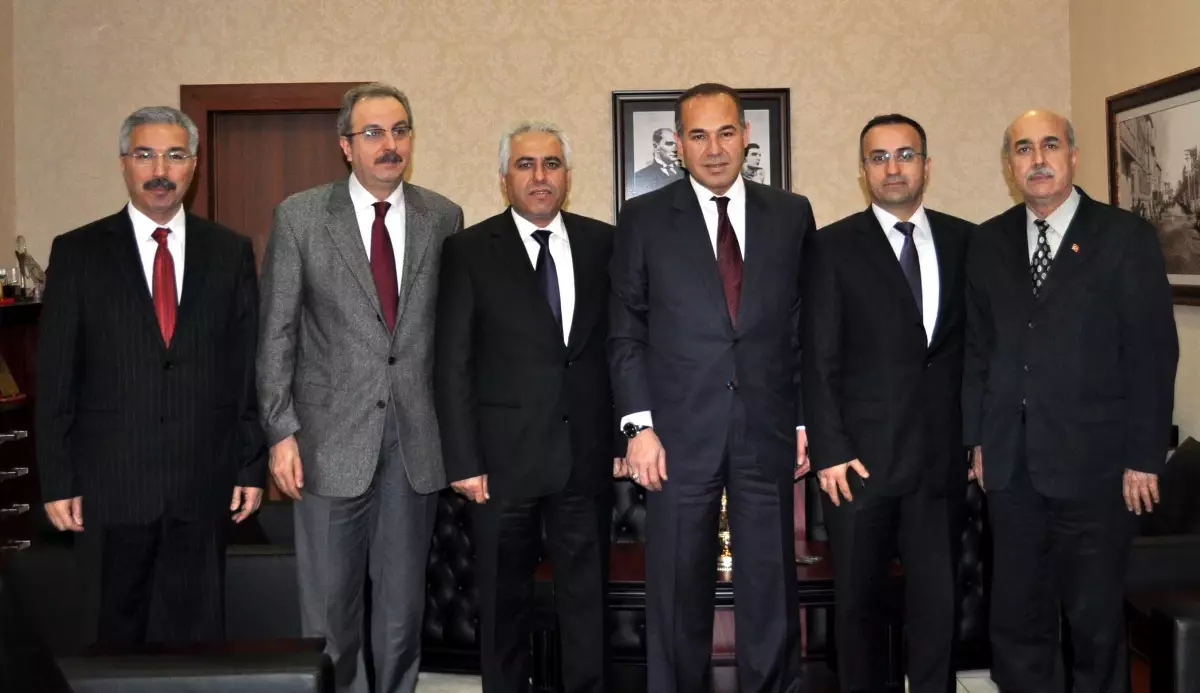 Başkan Sözlü\'den Rektör Ersoy\'a Ziyaret