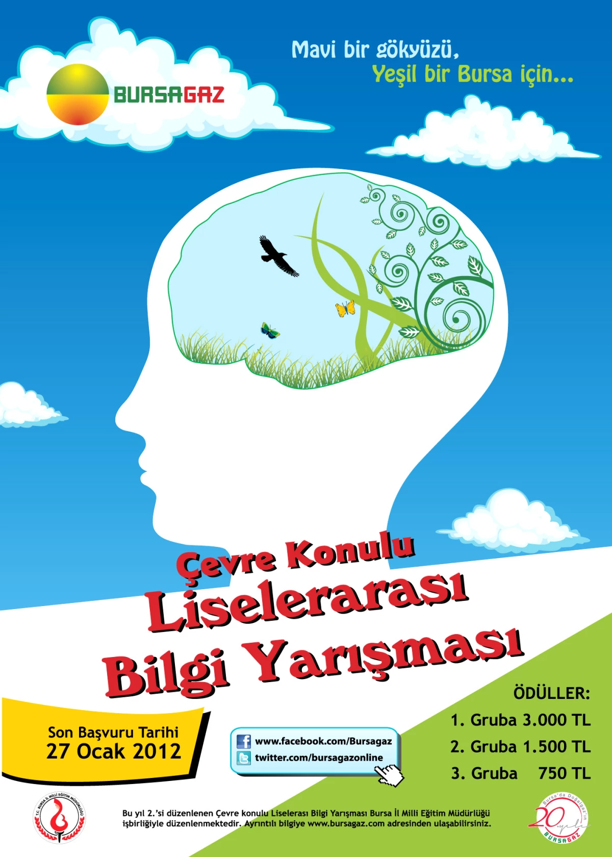 Bursagaz\'dan Çevre Konulu Bilgi Yarışması