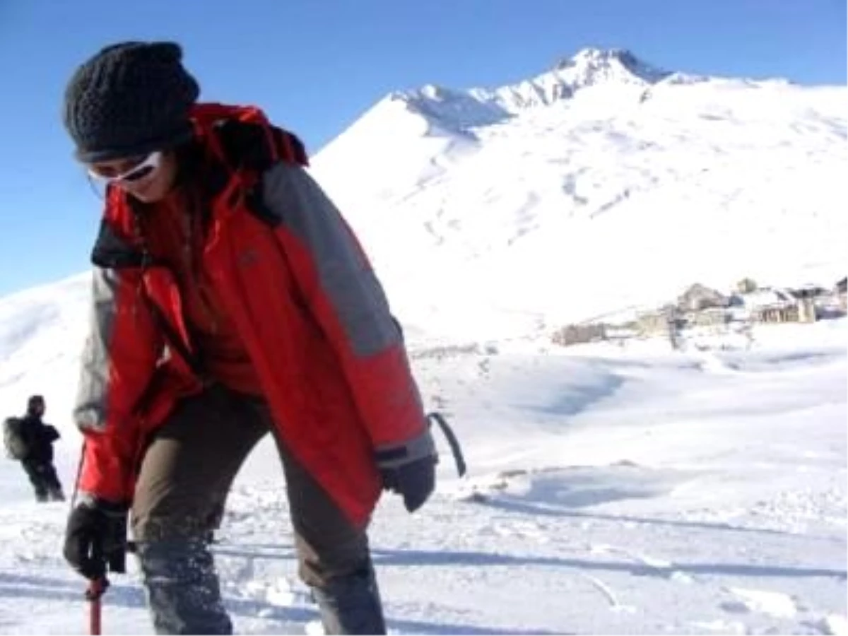 Kayseri Kayak İl Birinciliği Erciyes\'te Yapıldı