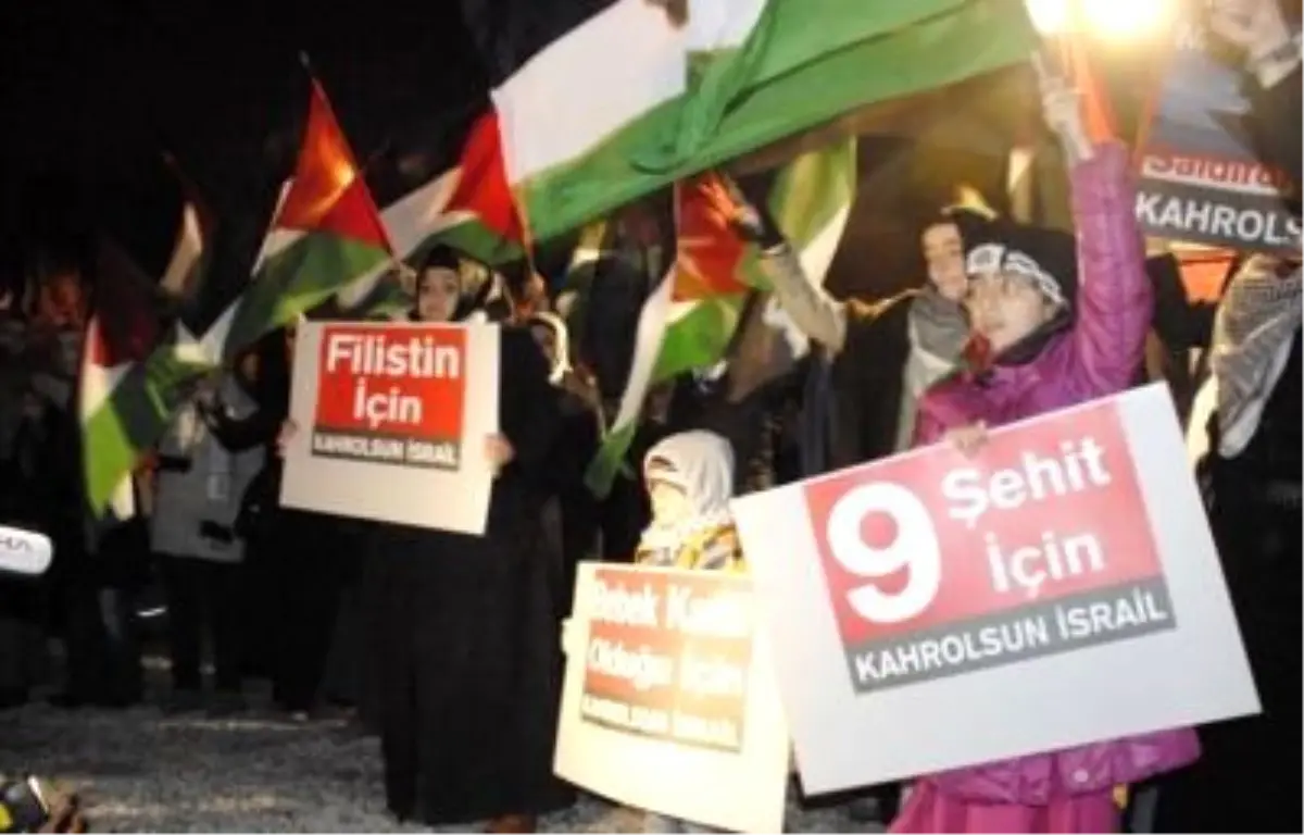 Maç Öncesi İsrail Protestosu