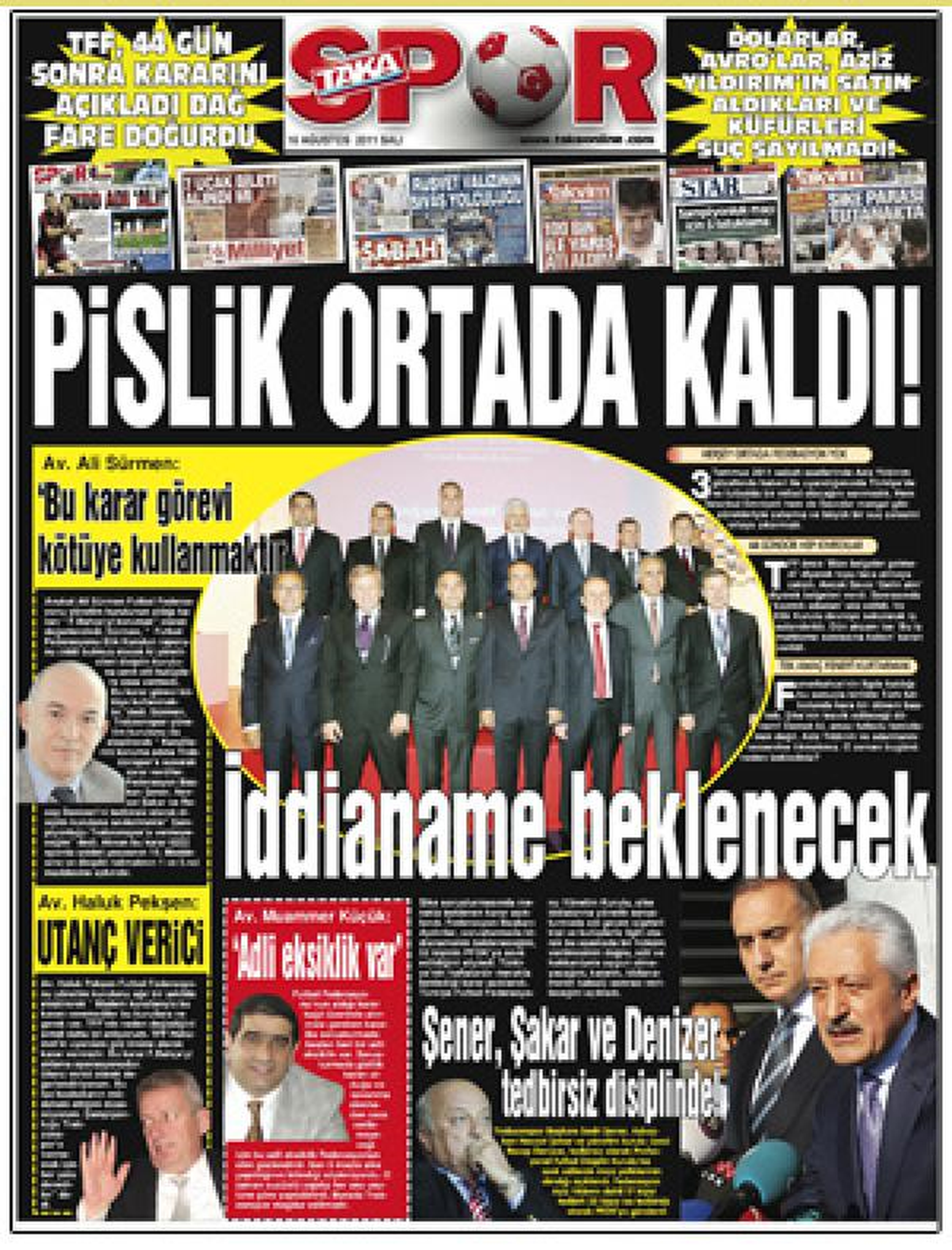 Mahkeme, Taka Gazetesine Verilen 200 Bin Lira Cezayı İptal Etti
