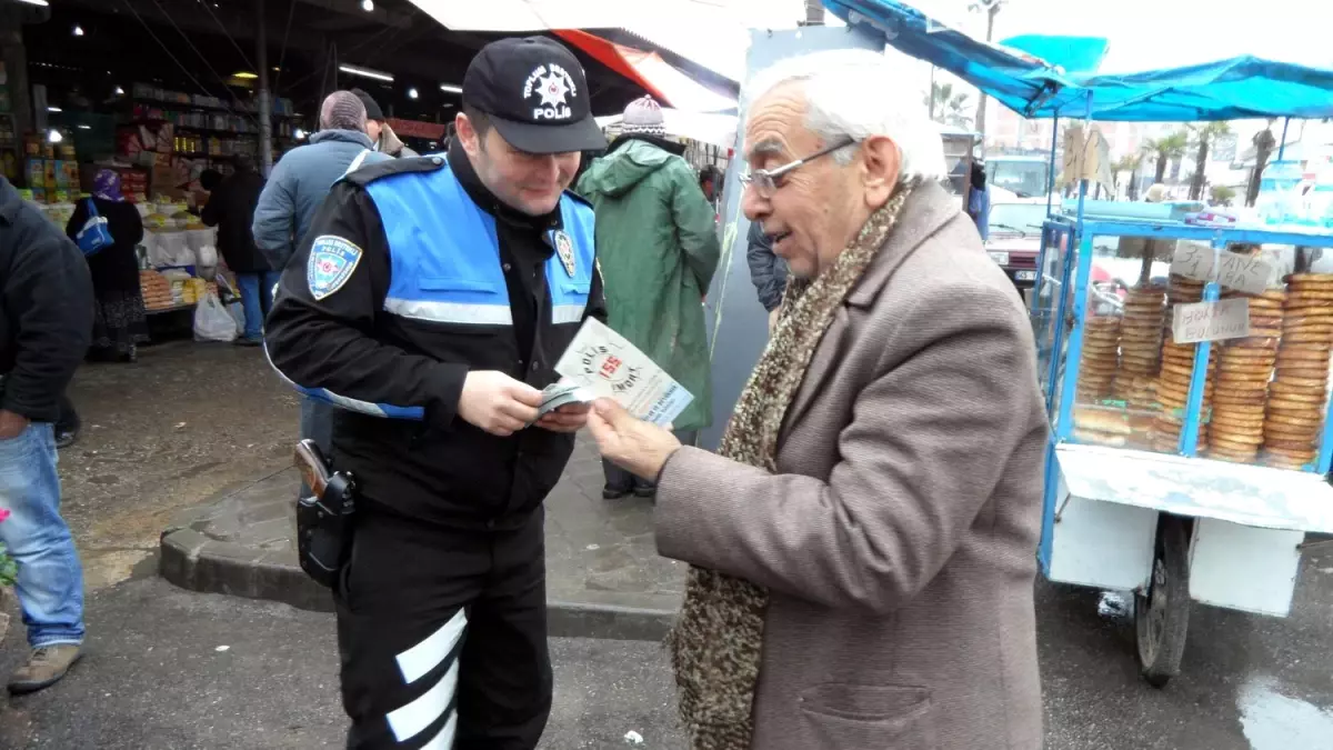 Salihli\'de, Emniyet\'ten Broşürlü Uyarı