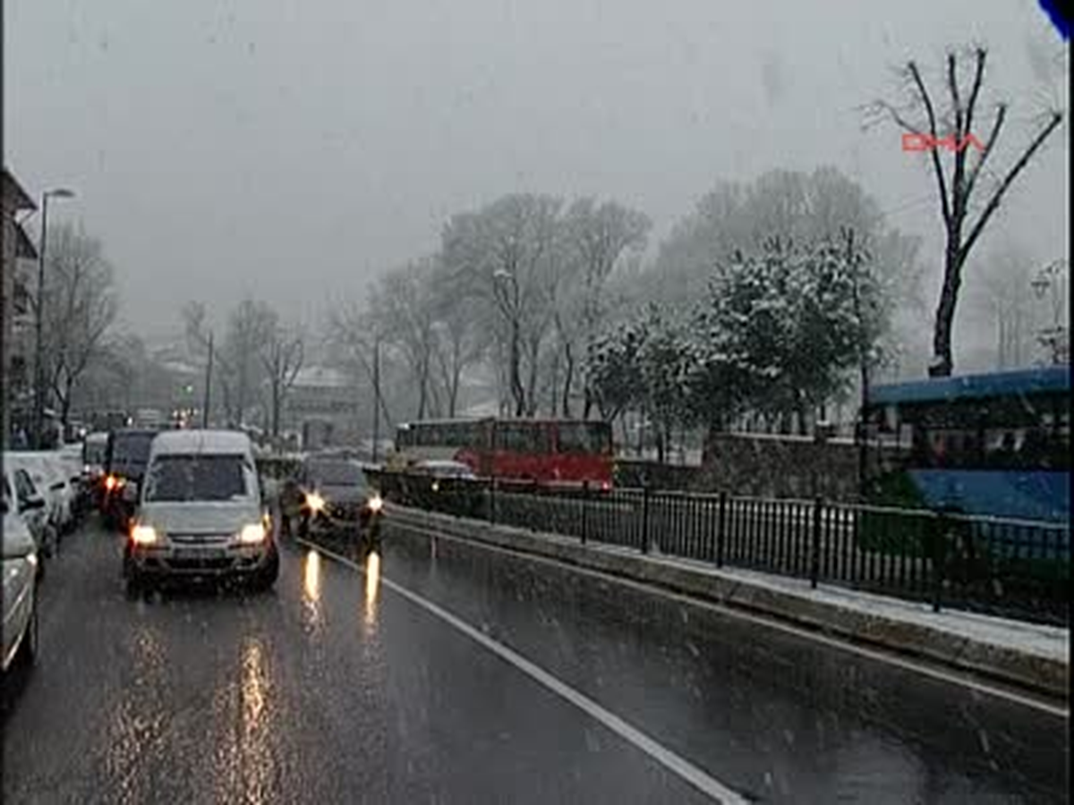 Anadolu Yakasından Kar Manzaraları