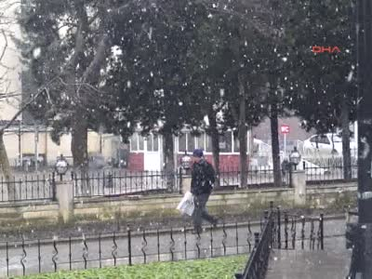 Çorlu\'da Kar Yağışı Başladı