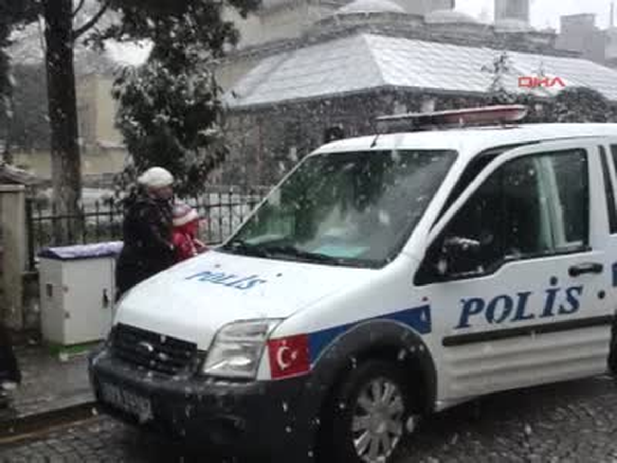 Çorluek Kar Yağışı Başladı
