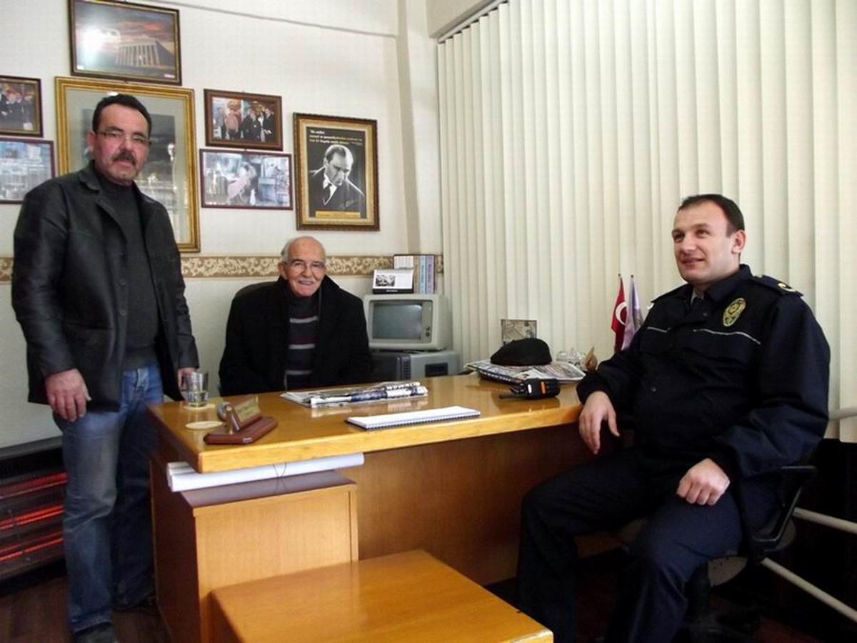 Esnaf Odasına Emniyet Ziyareti