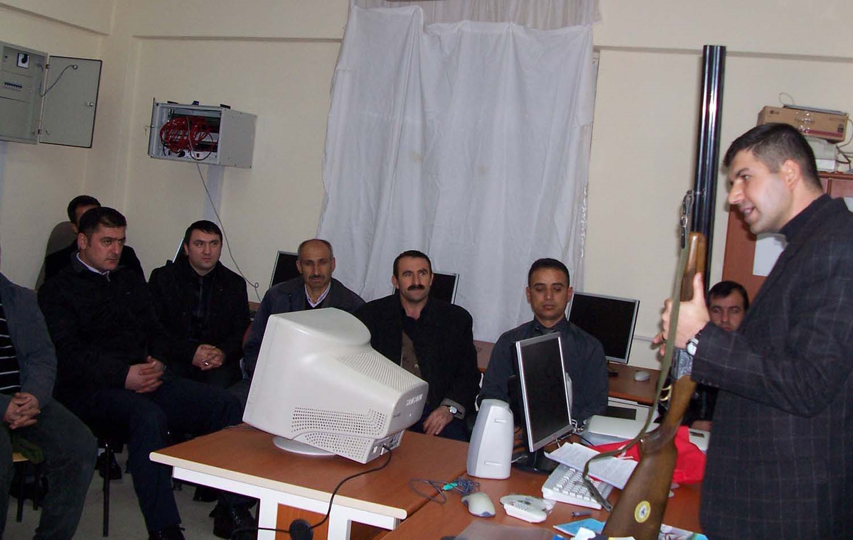 Mutki'de Profesyonel Avcı Yetiştiriliyor