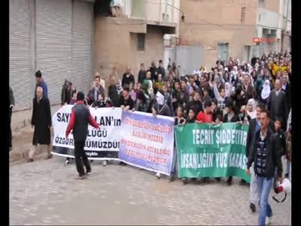 Nusaybin ) Kck Operasyonları Protesto Edildi