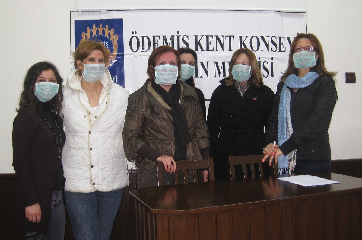 Ödemişli Kadınlar Hava Kirliliği İçin "Maskeli" Eyleme Hazırlanıyor