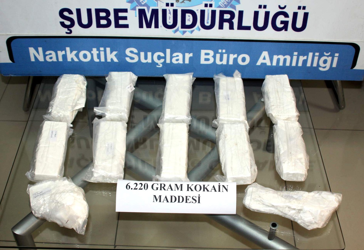 Ortadoğu-Avrupa Hattında Taşınan Kokain Gaziantep Polisine Takıldı