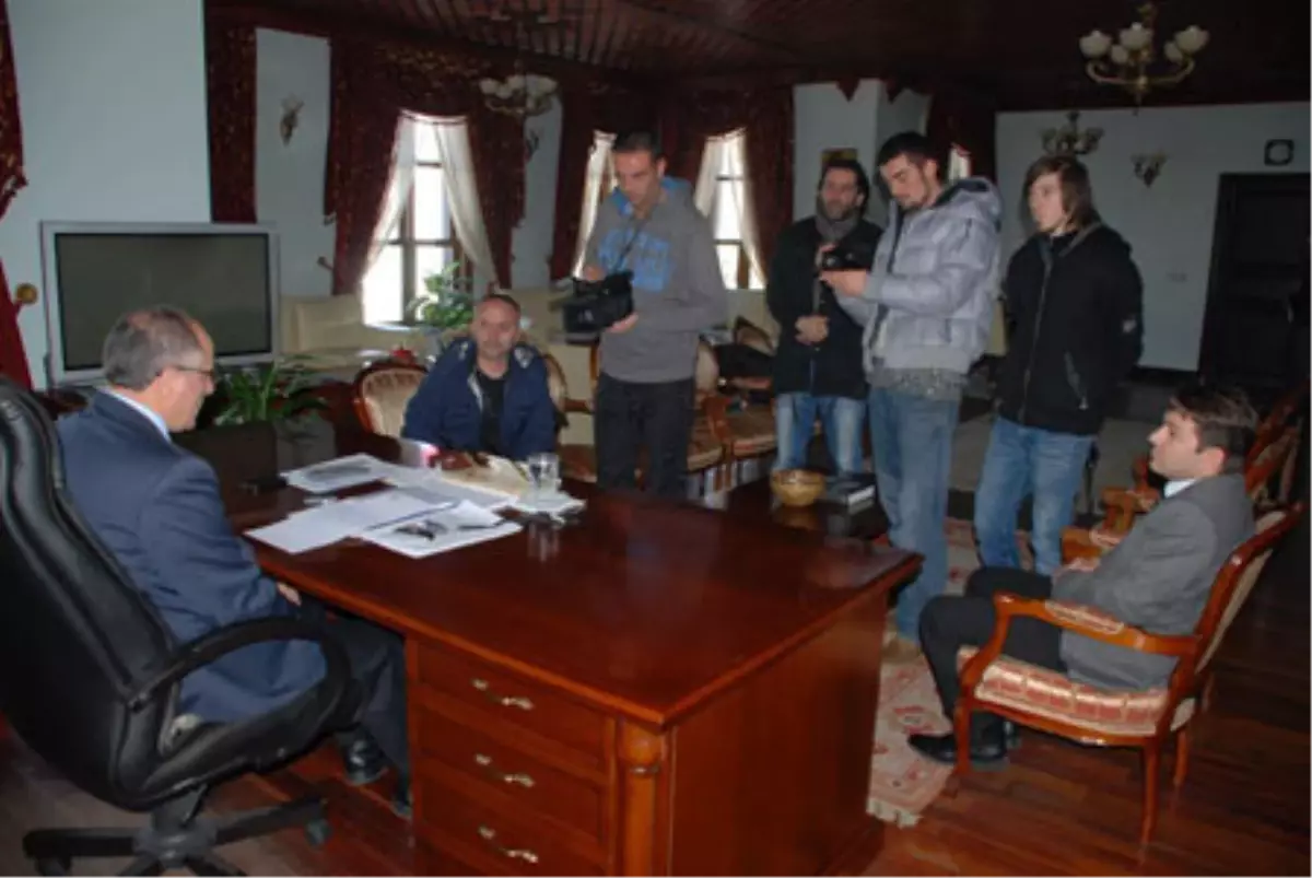 Özçimen, Göksu Üçtaş'a Başarılar Diledi