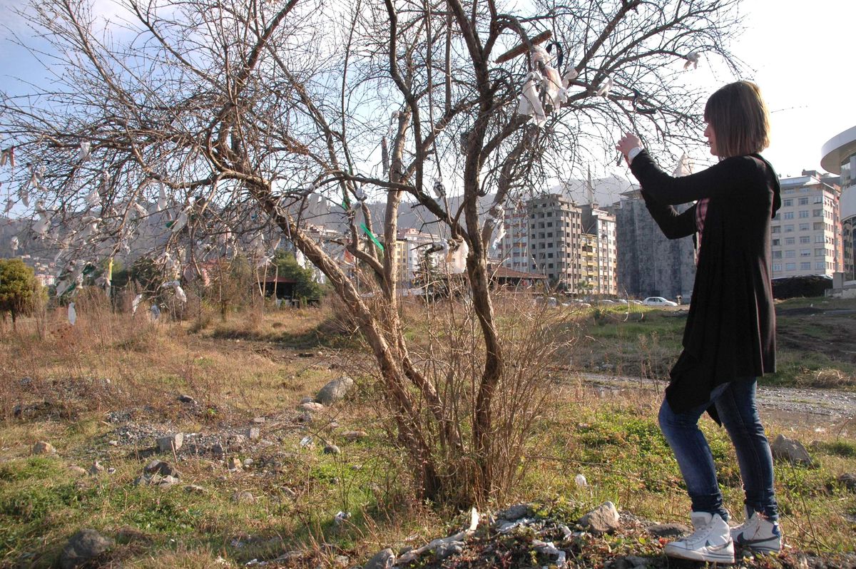 Rize Sahilinde Dilek Ağacı