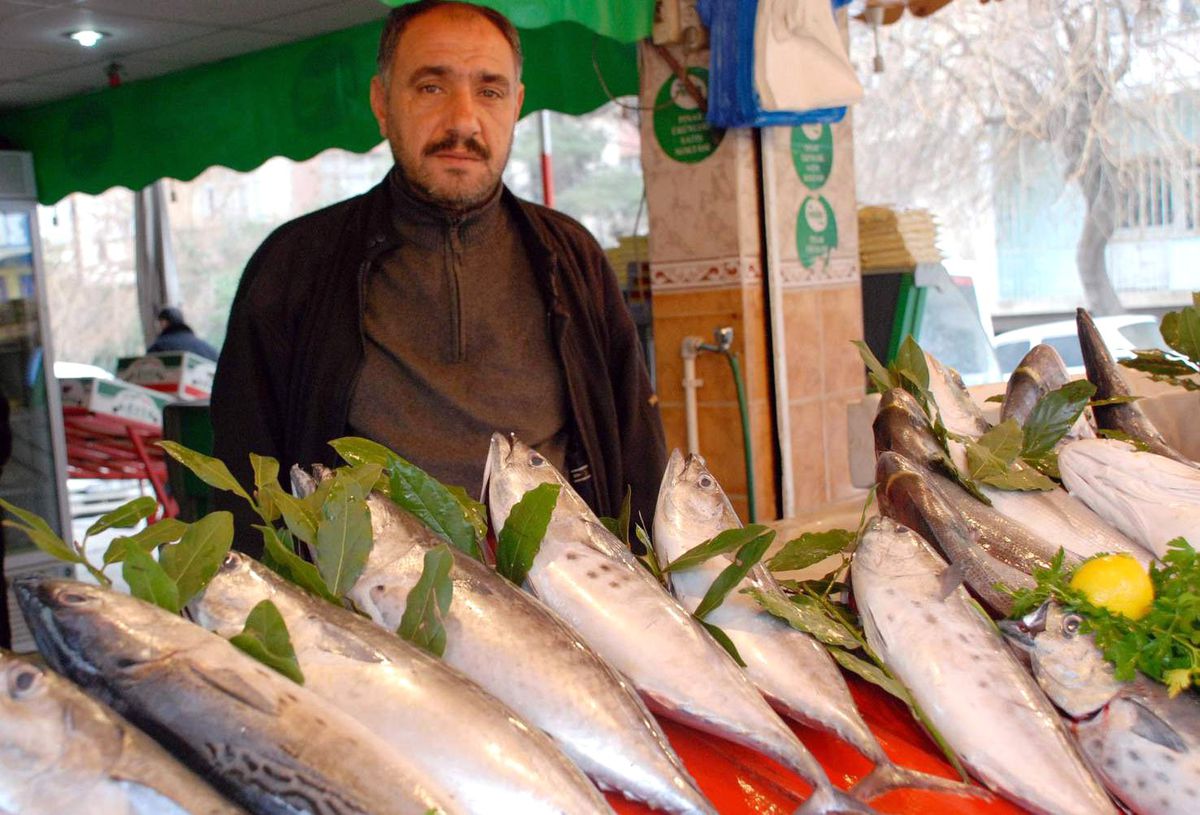 Şanlıurfa\'da Balıklar Tezgahtaki Yerini Aldı