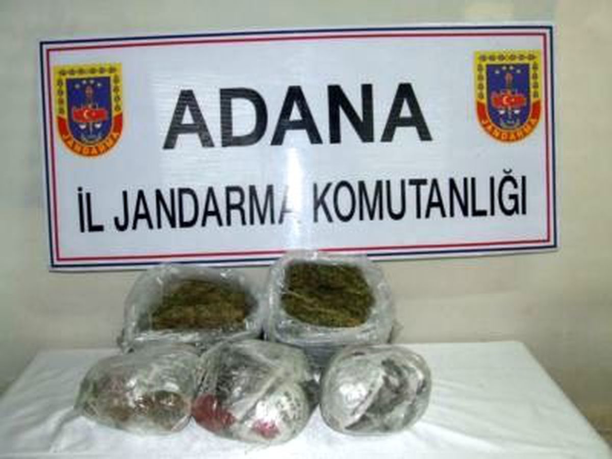 Adana\'da Esrar Operasyonu