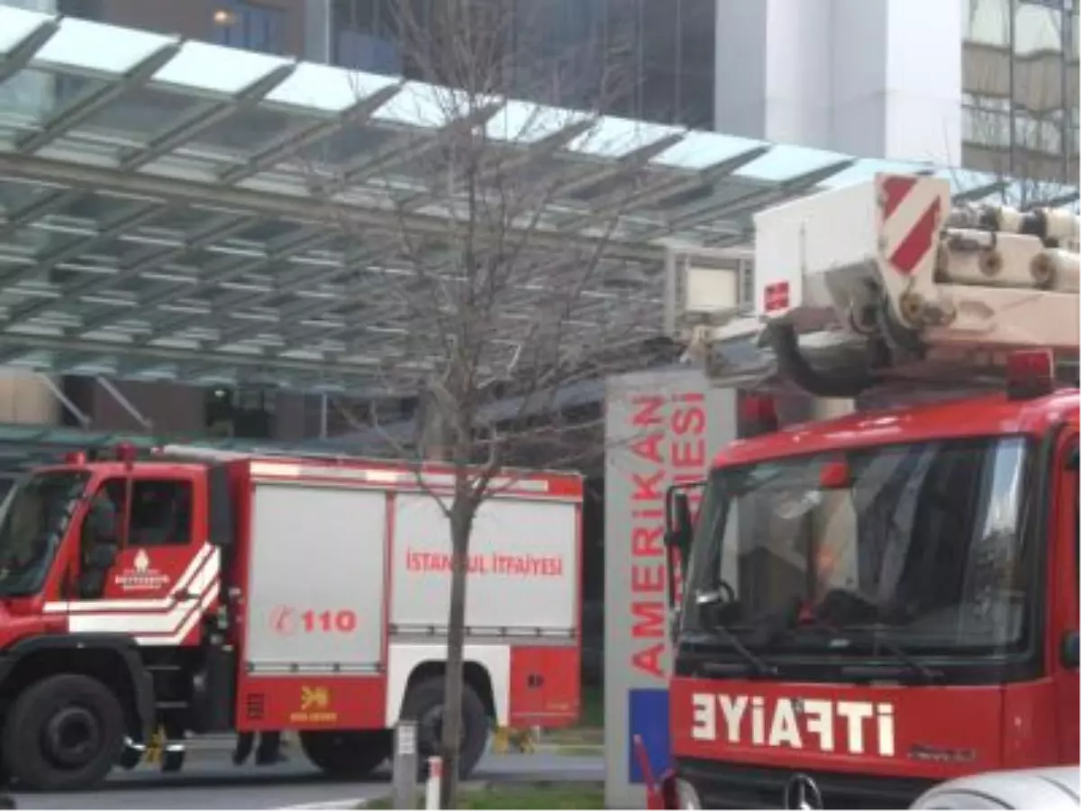 Amerikan Hastanesi\'nde Yangın Paniği
