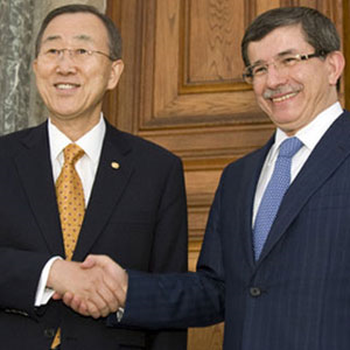 Ban ve Davutoğlu Suriye ile İran\'ı Görüştü