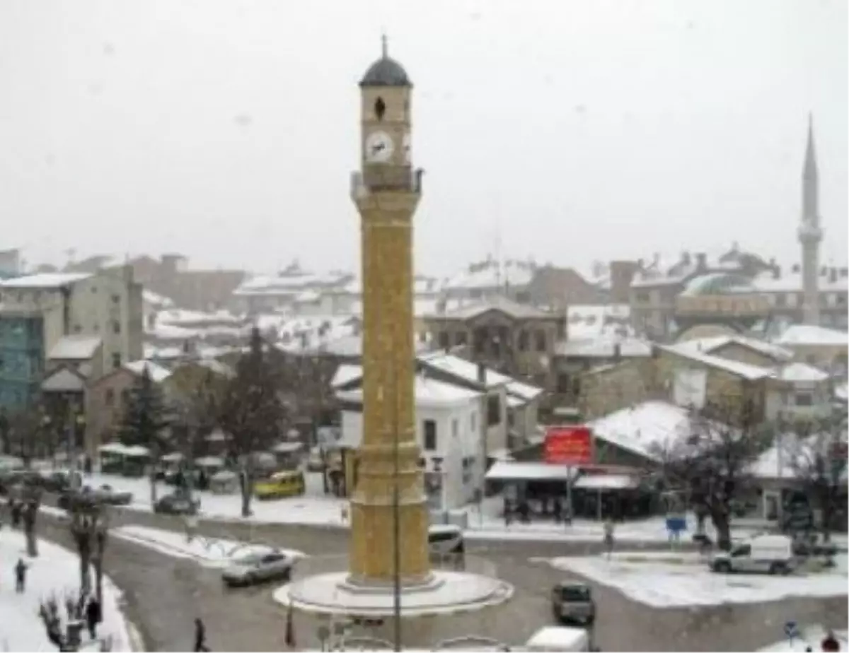 Çorum\'da Kar Yağışı