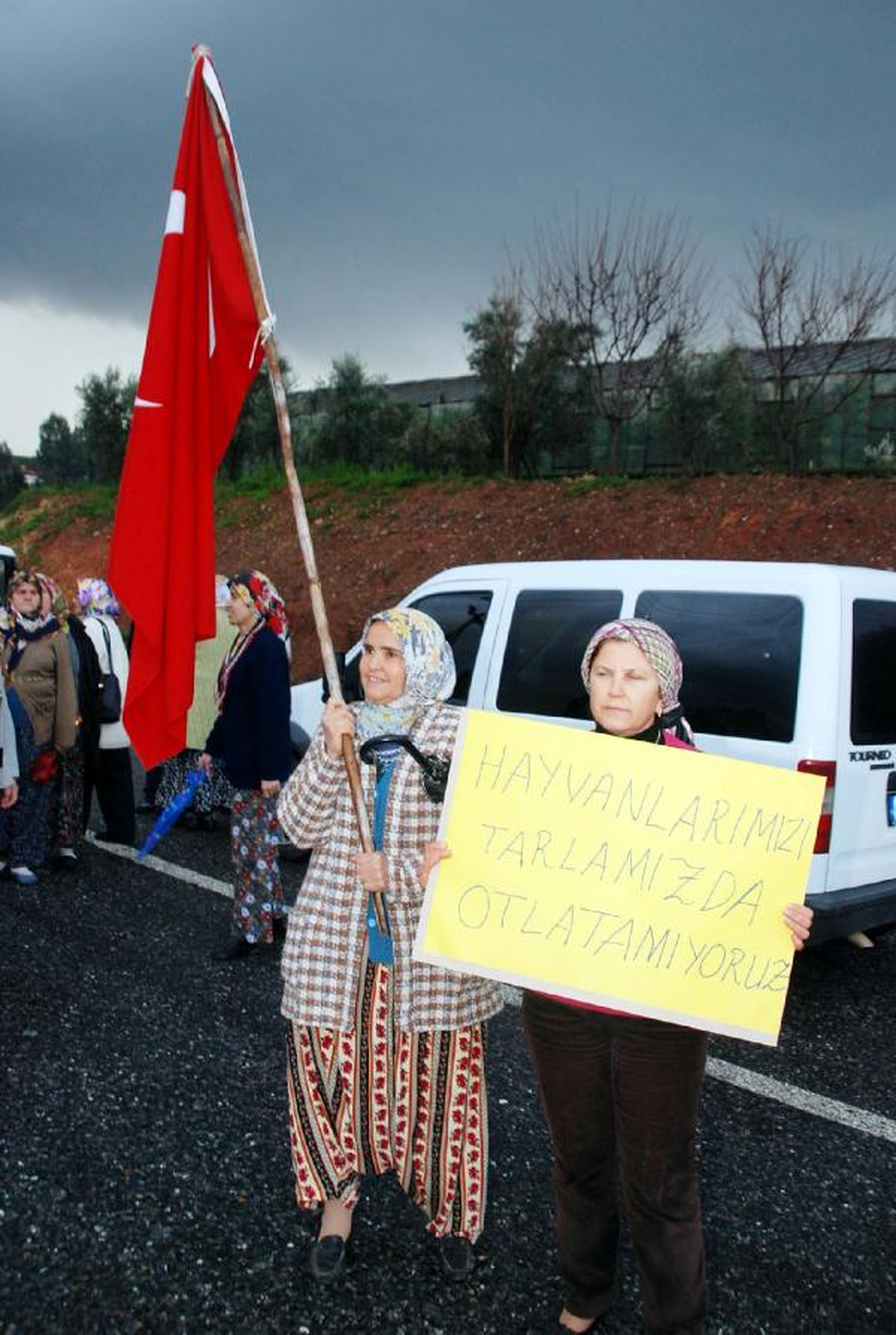 Köylülerin Kavşak Eylemi