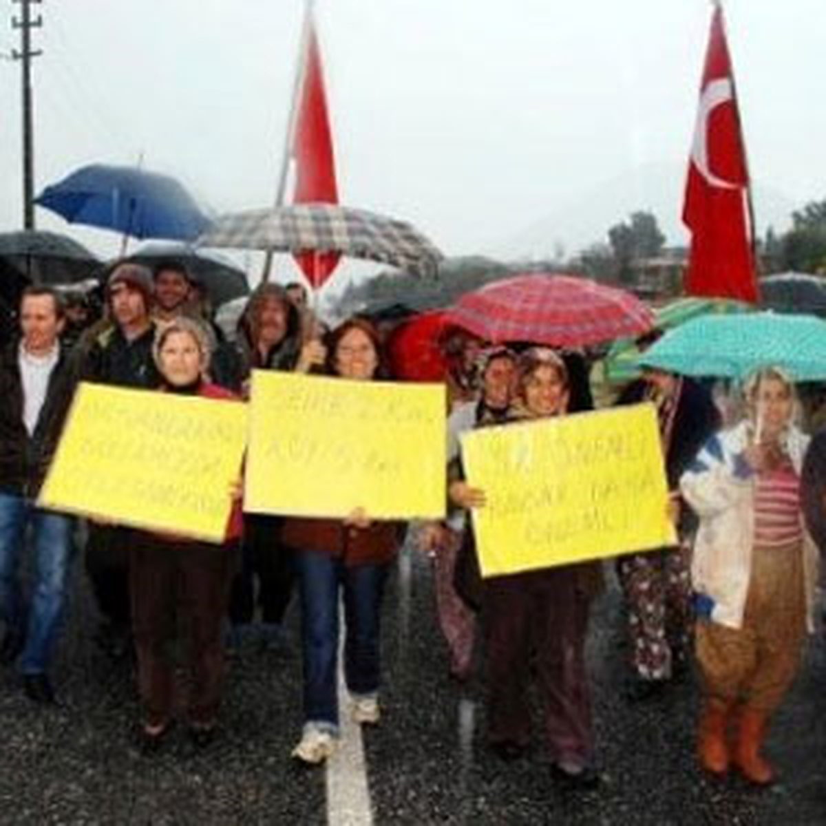 Köylülerin Kavşak Eylemi