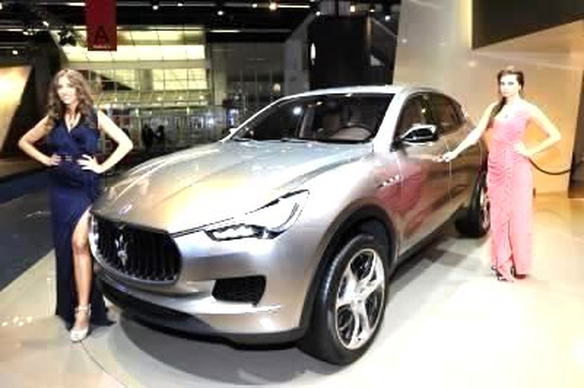 Maserati'nin Lüks Suv Konsepti Kubang, Detroit'te Boy Gösterdi!