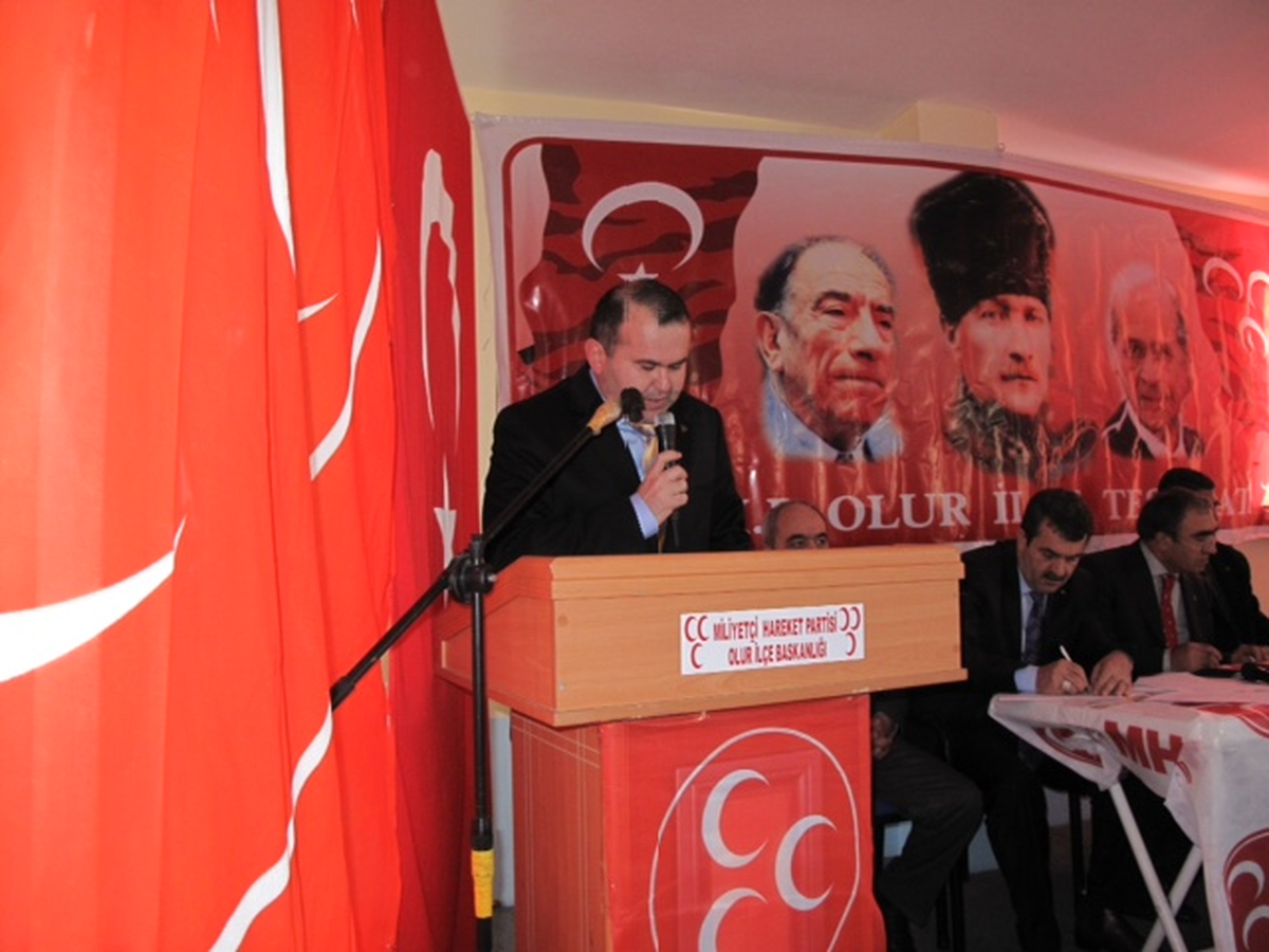 MHP Olur İlçe Kongresi Yapıldı