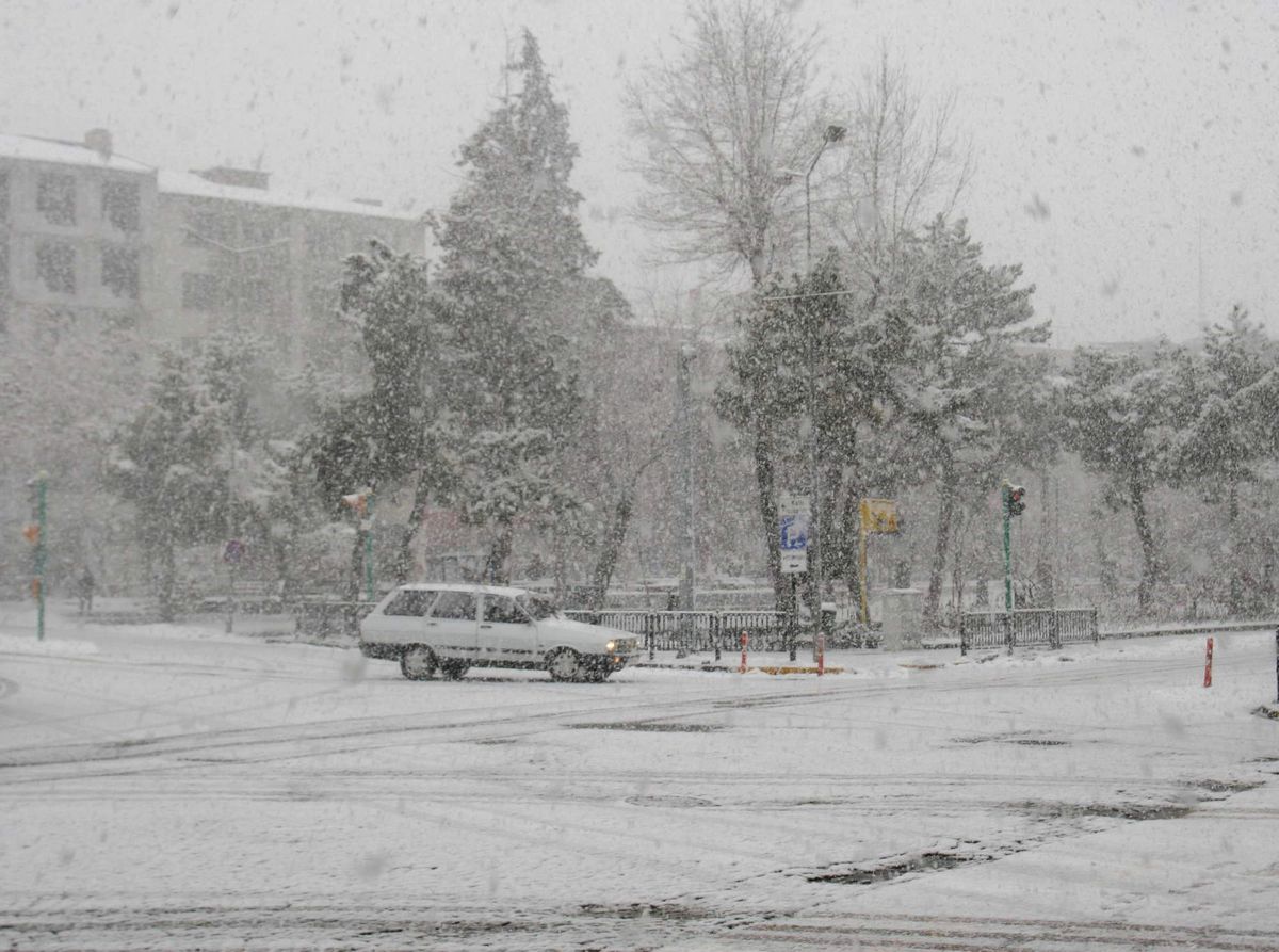 Uşak\'ta Yoğun Kar Yağışı