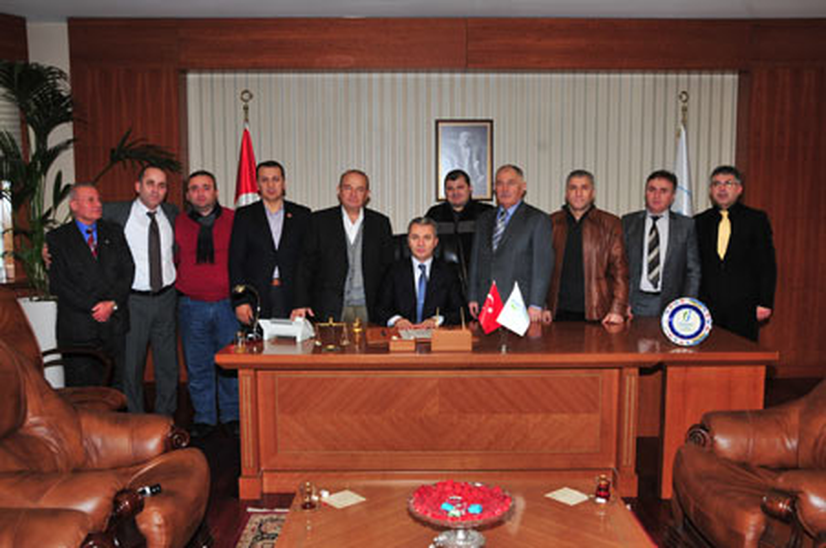 Başkan Uzun\'a Ziyaret