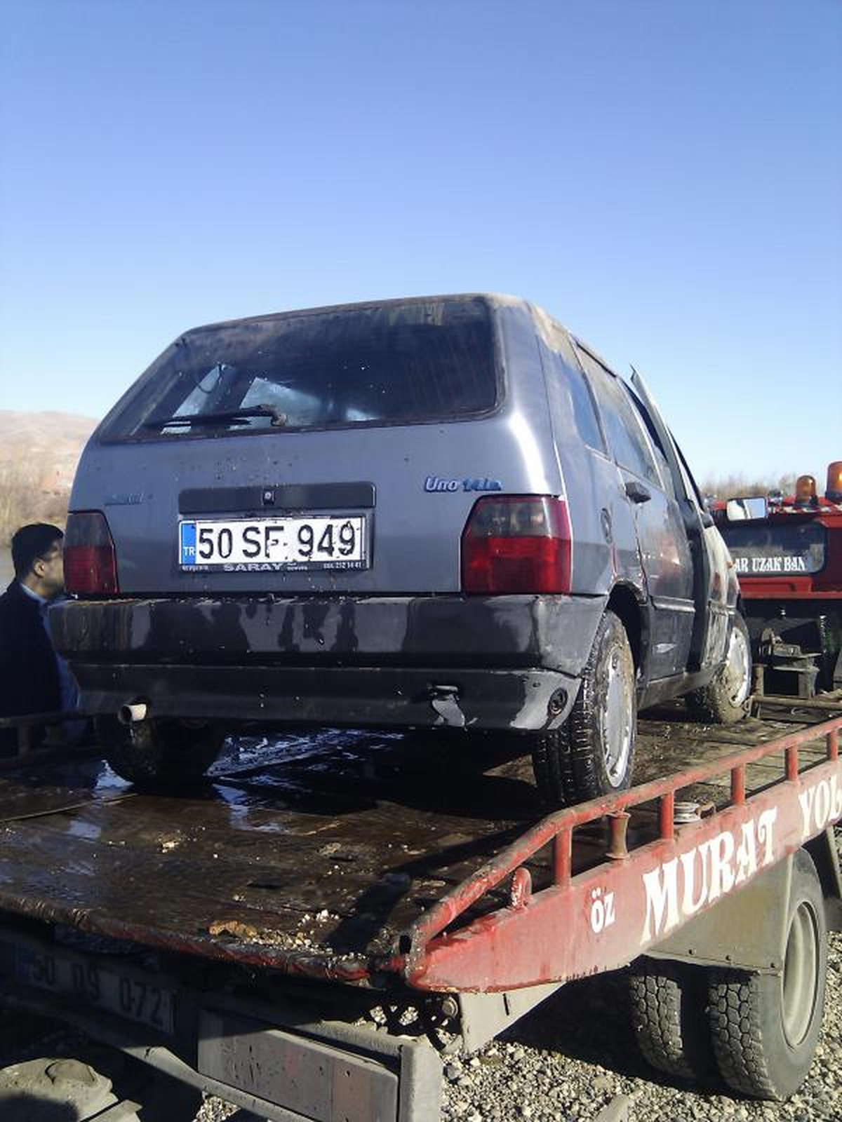 Çaldıkları Otomobili Kızılırmak'a Attılar