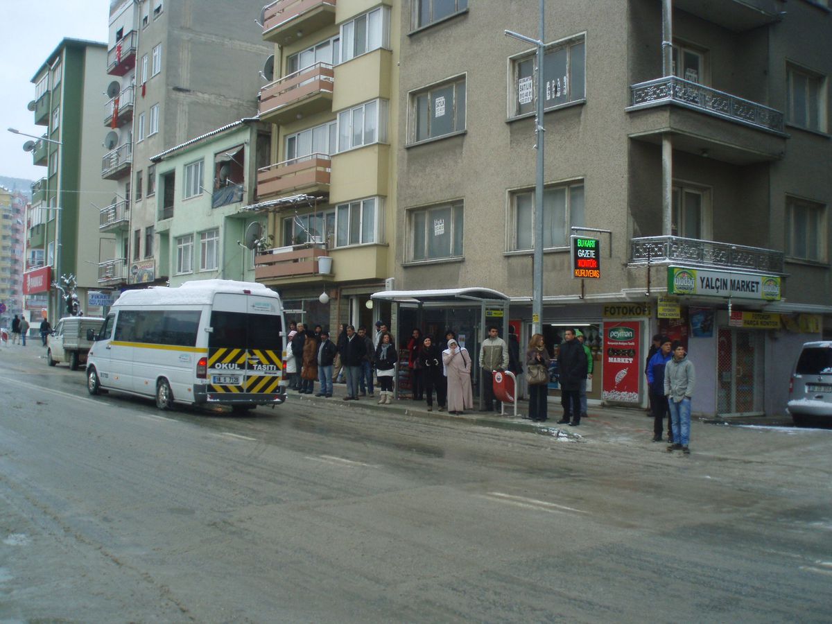 Gemlik\'te Kar Manzaraları
