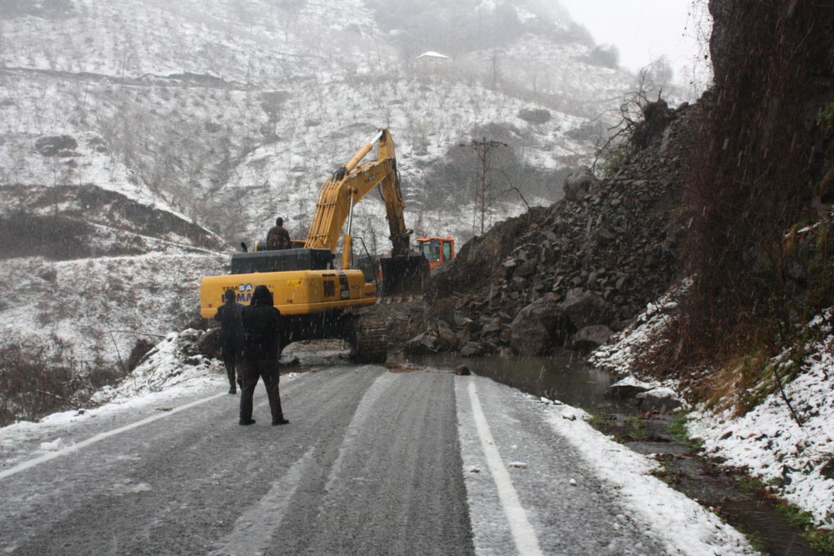 Giresun\'da Heyelan