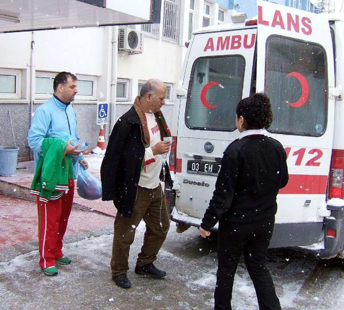 Karşıyaka Taraftarı Kaza Yaptı