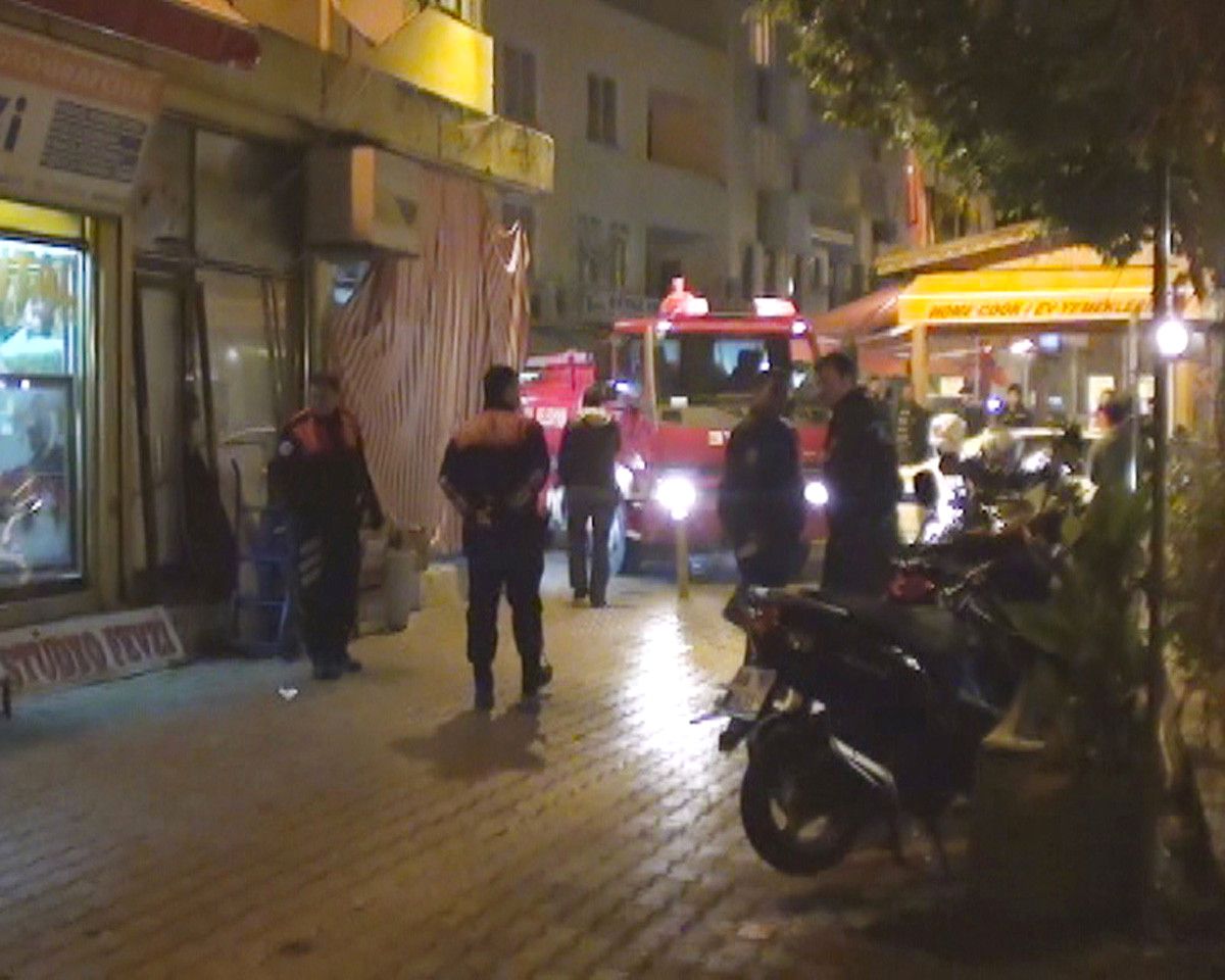 Marmaris\'te Baca Yangını Korkuttu