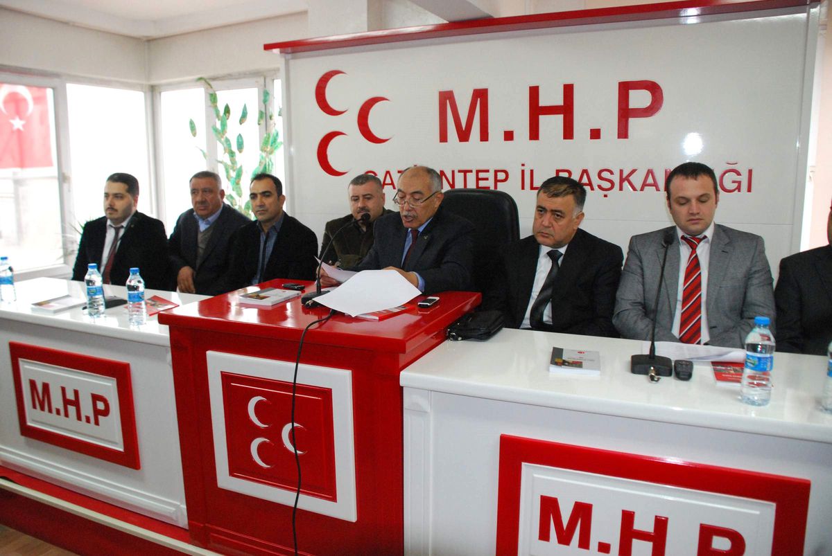 MHP Yeni Yönetimini Basına Tanıttı