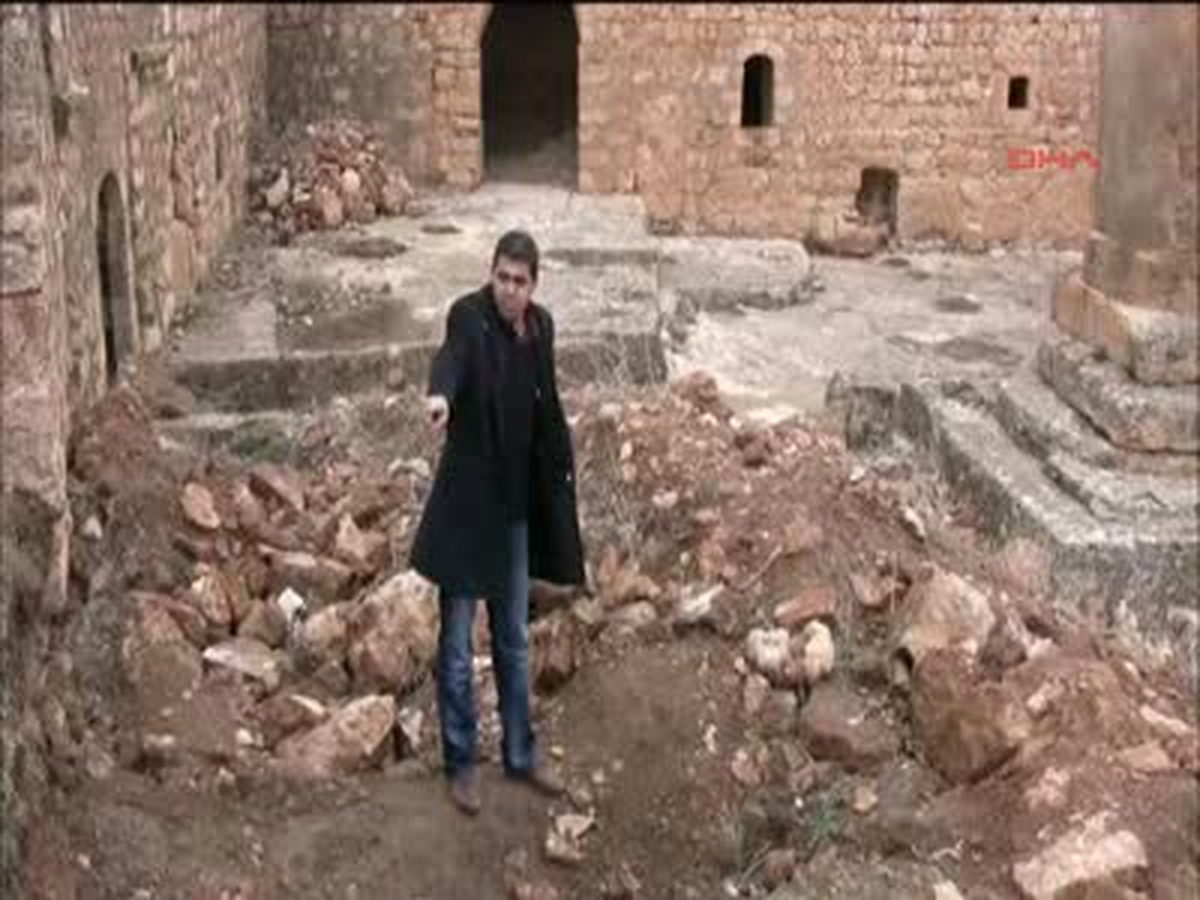 3 Bin Yıllık Süryani Manastırına İha' Lı Koruma Talebi 3 Bin Yıllık Süryani Manastırına İha' Lı...