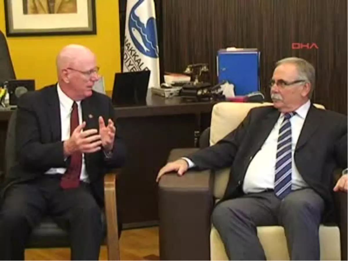 Anzak Heyetinden Başkan Gökhan\'a Ziyaret