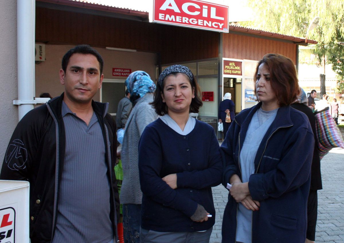 Hastane Personeline Şok